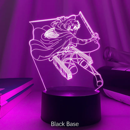 Acrylic Lamp LED Night Light Anime