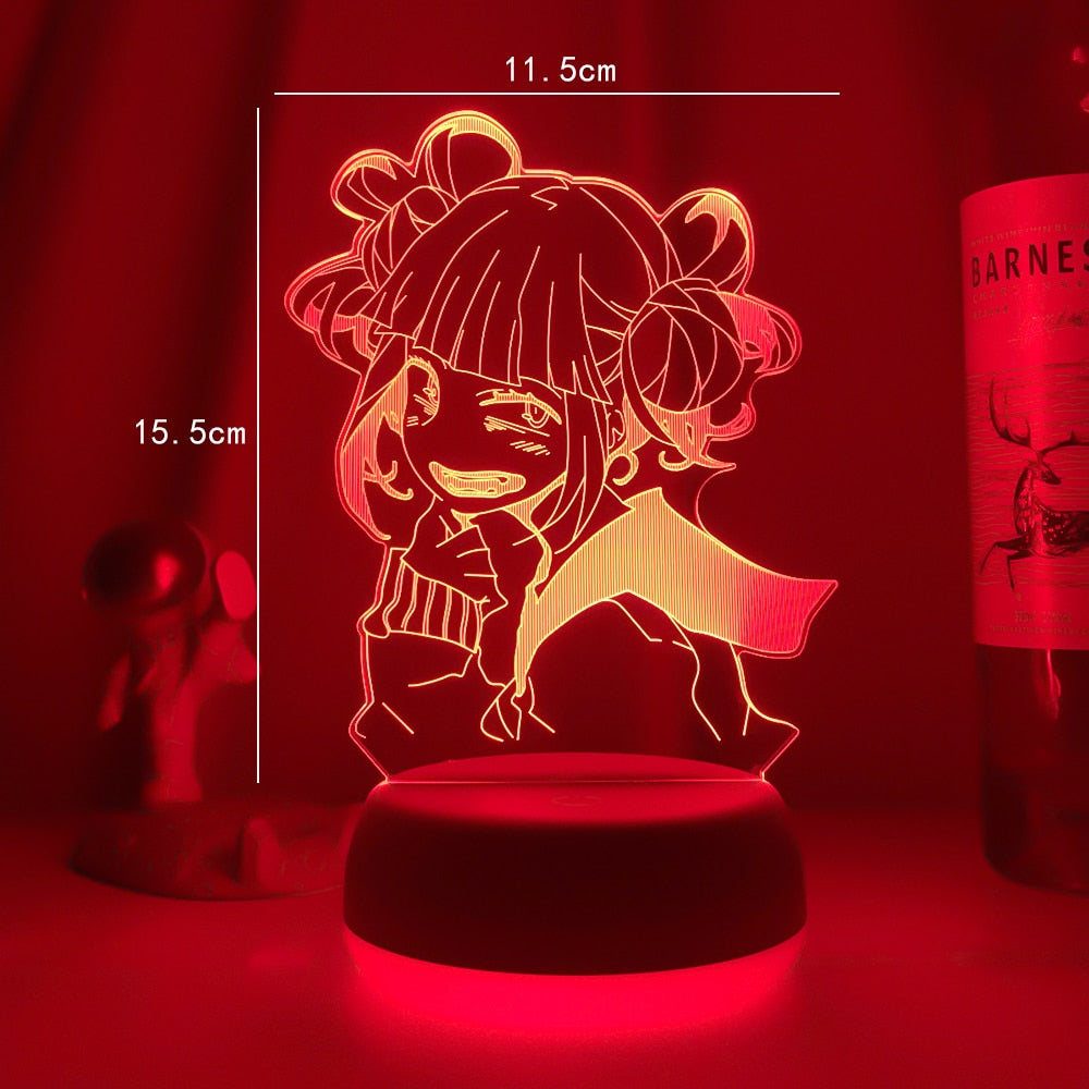 3D ANIME LAMP For Bedroom Decoration