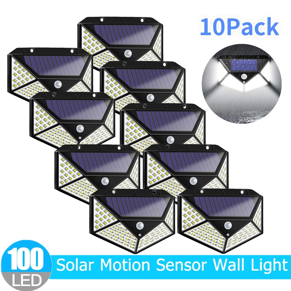 LED Wall Light Outdoor Solar Wall Lamp