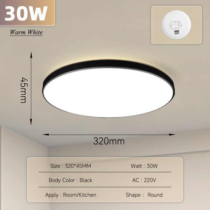 Ultra Thin Ceiling Lighting Fixture