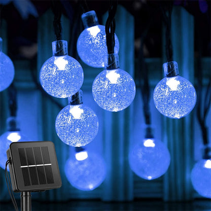 Solar String Lights Outdoor Decor