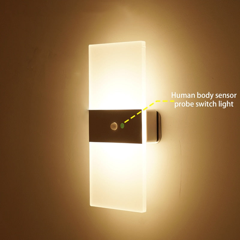 USB Wireless Home Decor Wall Lights