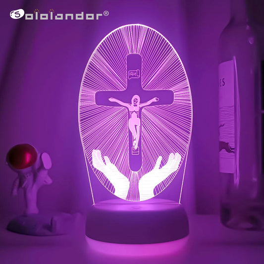 Jesus Led Night Light for Church