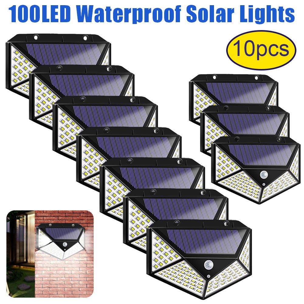 LED Wall Light Outdoor Solar Wall Lamp