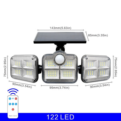 Remote Control Wall Lamp Garden Light