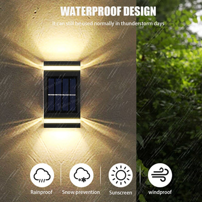 Solar LED Outdoor Wall Lamps