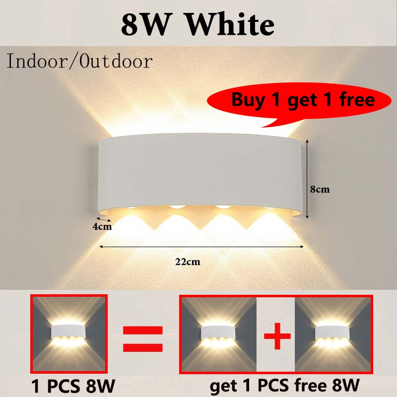 Led Wall Lamp Outdoor Lighting