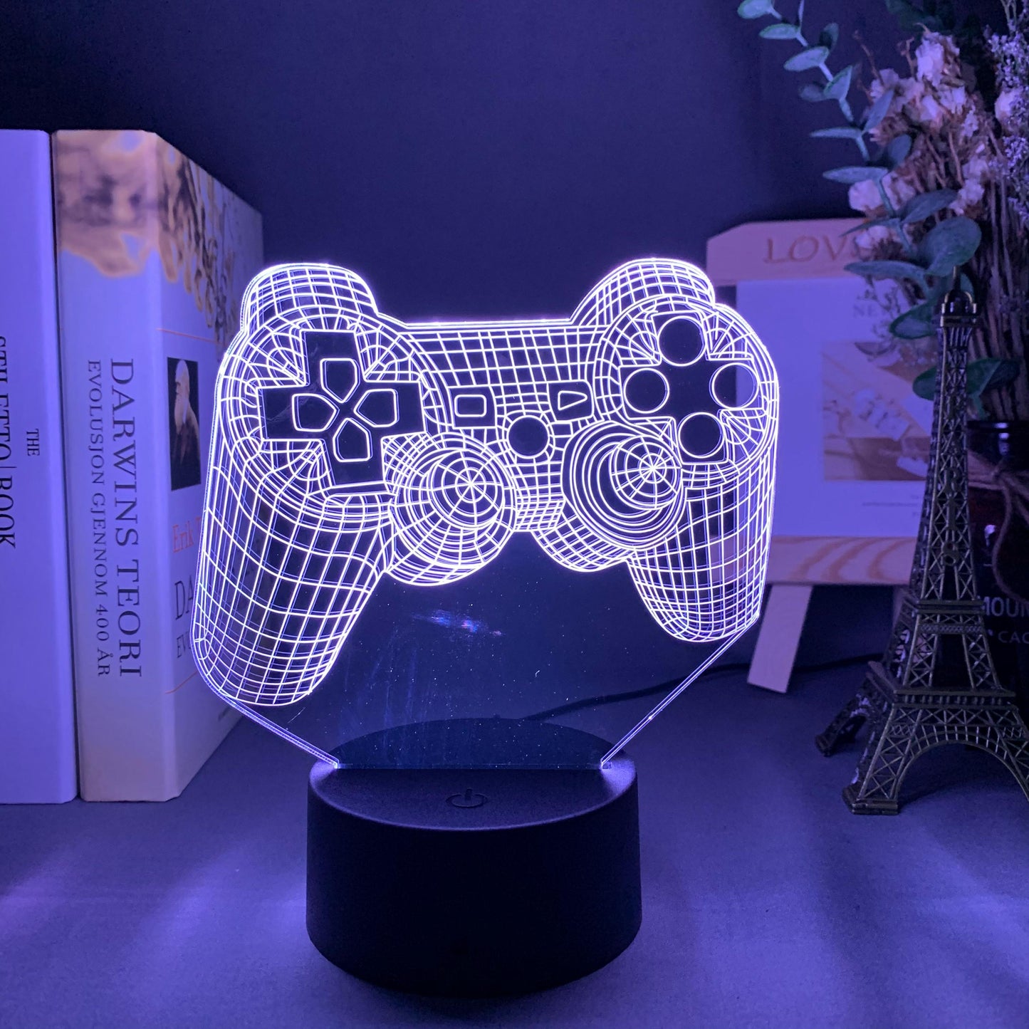 3D Night Light Lamp Gaming Room Desk Setup