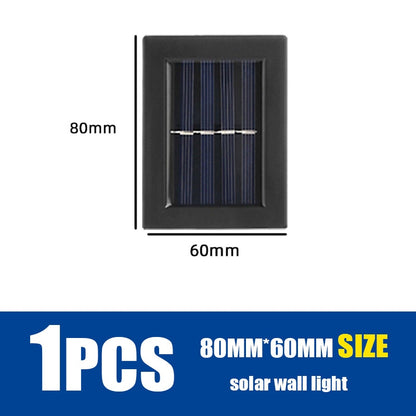 Solar LED Wall Light Outdoor Waterproof