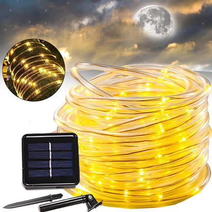 LEDs Solar Powered Rope Tube