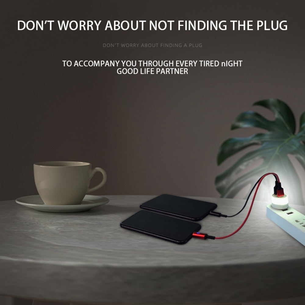 USB Plug Lamp Computer Mobile Power