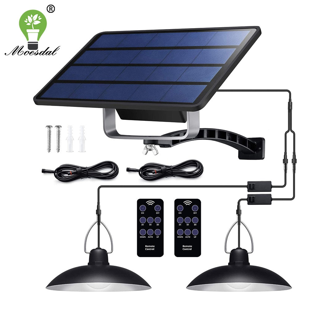 Waterproof Double Head Solar Light