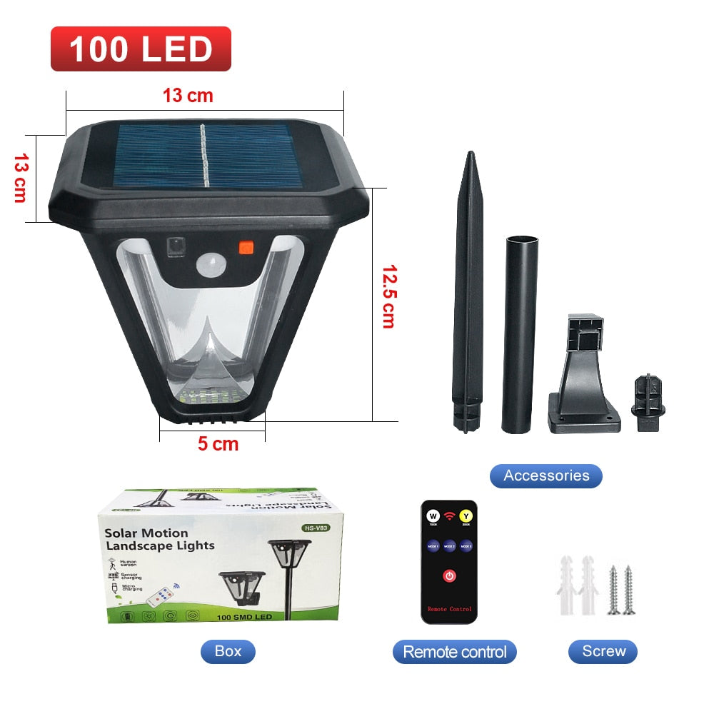 LED Solar LED Lights Outdoor Waterproof