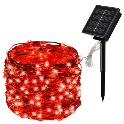 Solar String Fairy Lights Decoration