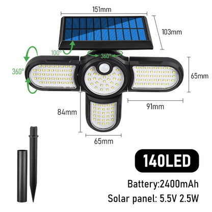 LED Outdoor Solar Lamp Multiple