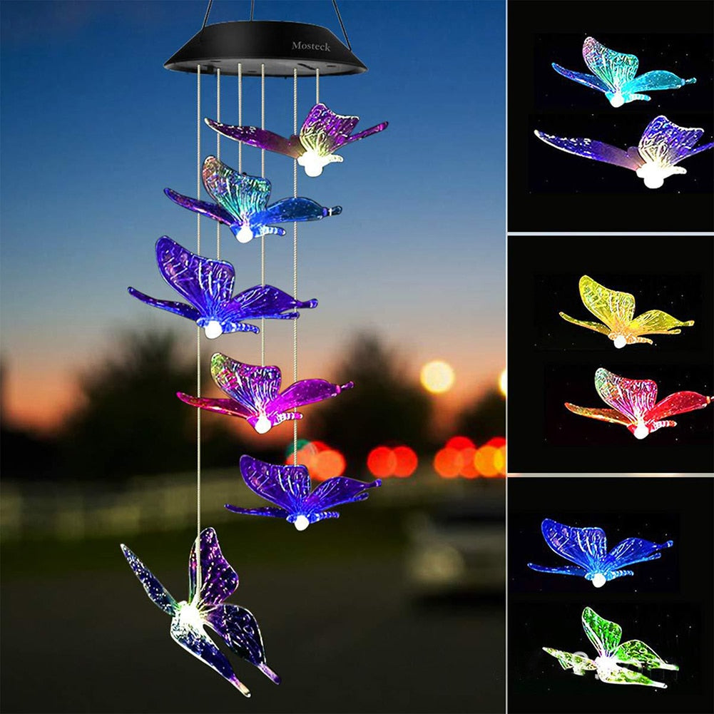 Led color changing solar Decoration