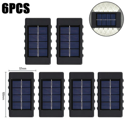 LED Solar Wall Lamp Outdoor Waterproof