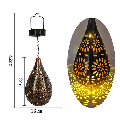 Waterproof Solar Lamp Retro Lantern