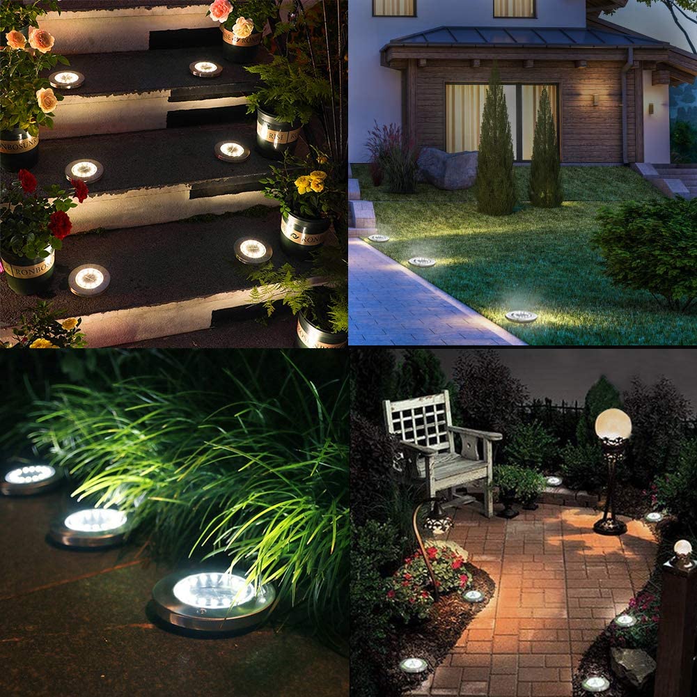 Solar Lights Outdoor LED Waterproof