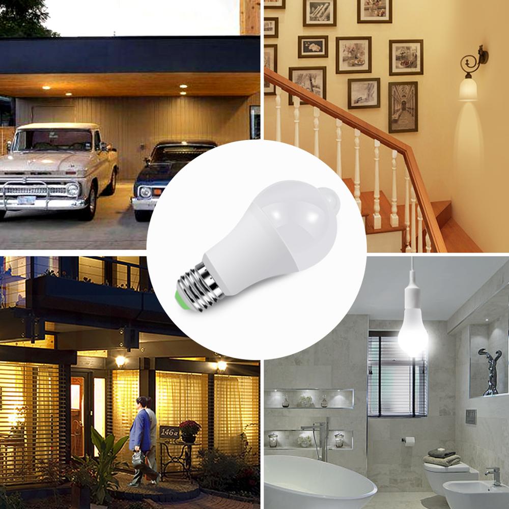 LED Night light Bulb Smart PIR Motion Sensor