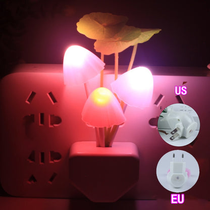 Rose Colorful LED Lilac Night Light Lamp