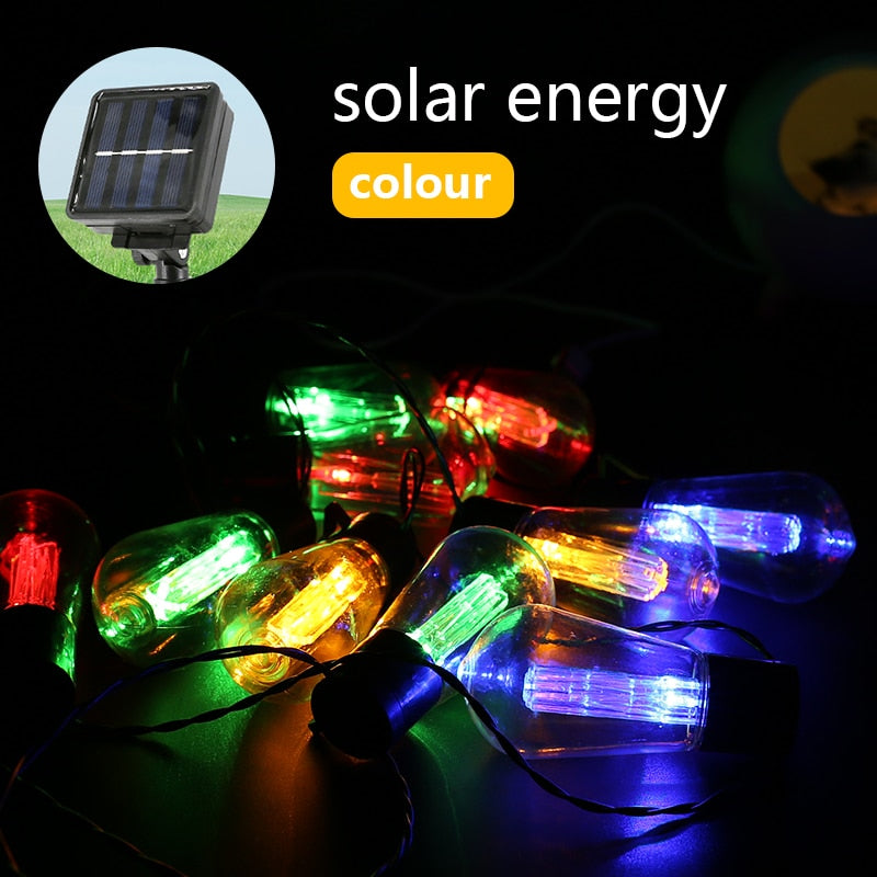 LED Solar String Lights Decoration