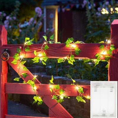 Solar Lights Maple Leaf Fairy Lights