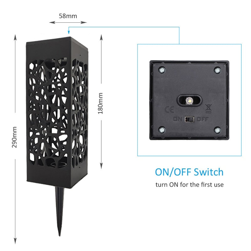 Solar LED Lawn Light Outdoor Waterproof