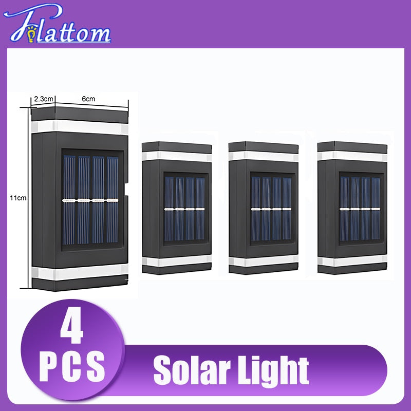 Solar LED Outdoor Wall Lamps