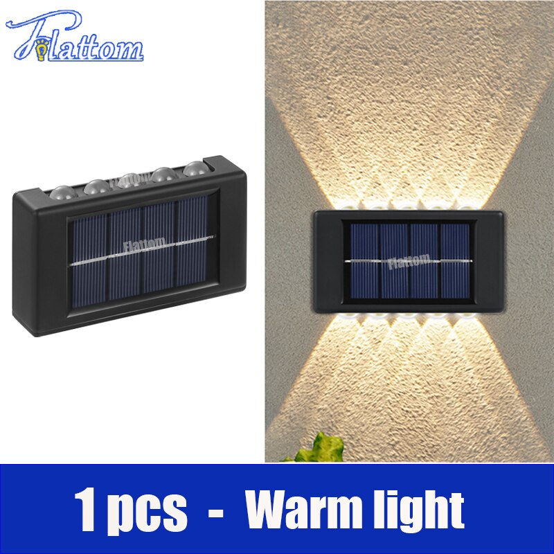 LED Solar Wall Lamp Outdoor Waterproof