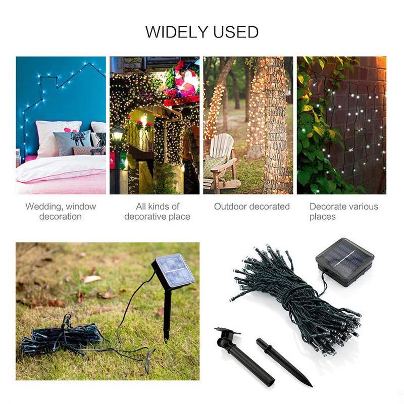 Led Solar Fairy Lights Outdoor Waterproof