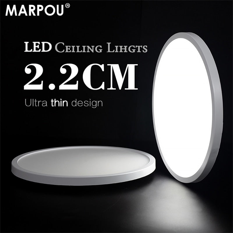 LED Ceiling Lamp Ultra-thin Cold White