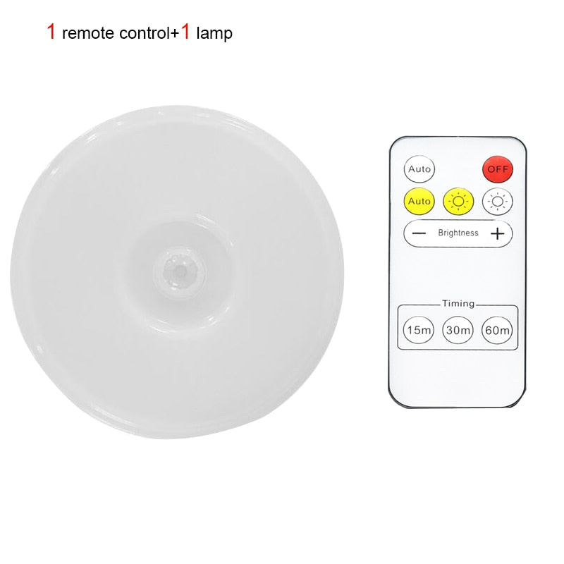 USB Recharge Under Cabinet Night Lamp Motion Sensor