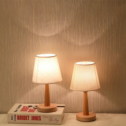 Nordic Wooden Decorative LED Table Lamp