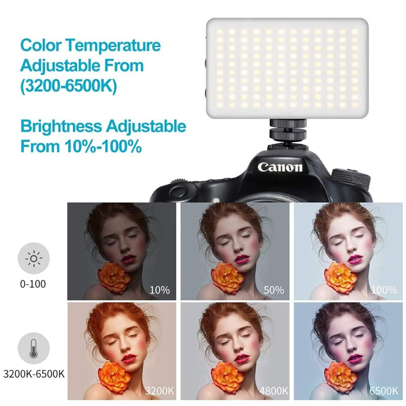 LED Video Camera Light Studio Lamp