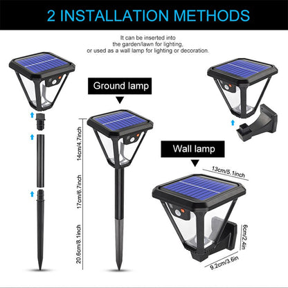 LED Solar Light Outdoor Lamp