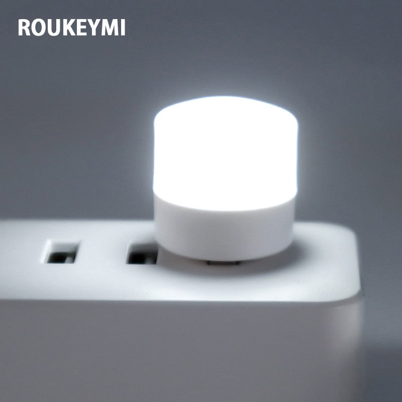 Mini Night Light USB Book Bedside Lamp