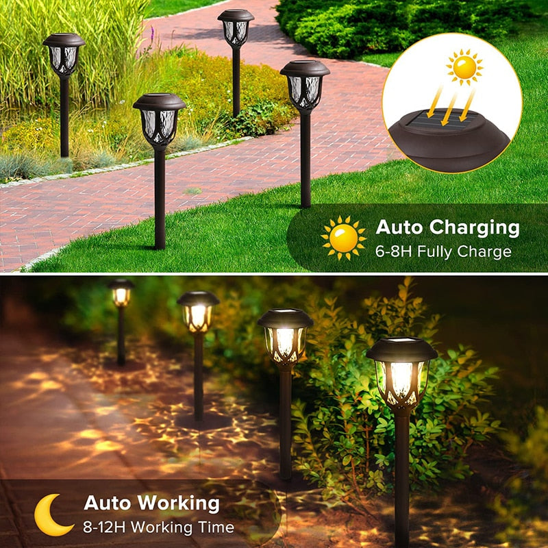 Solar LED Lawn Lamp Outdoor Waterproof