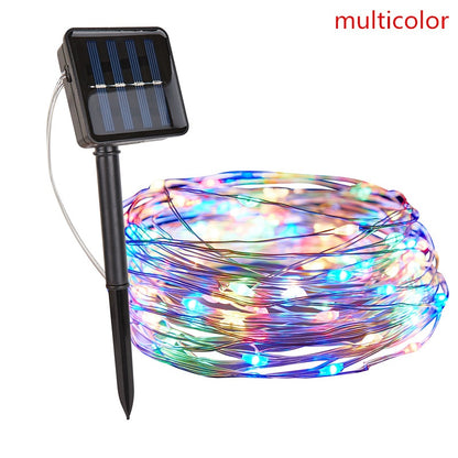 LED Solar Lights Maple Leaf Waterproof