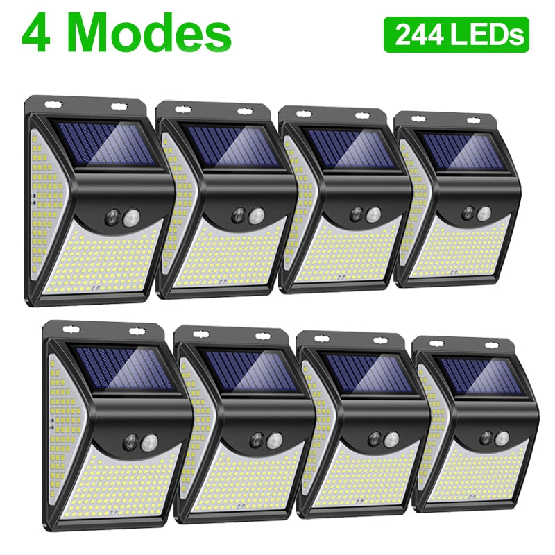 Solar LED Light Outdoor Lamp Waterproof