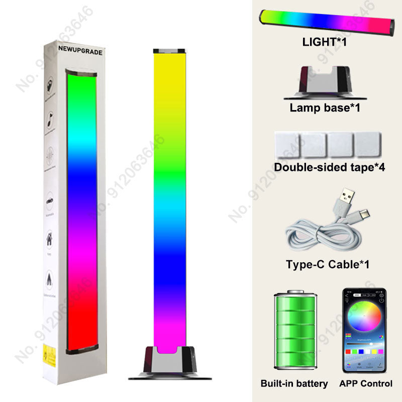 LED Sound Control Pickup Light RGB