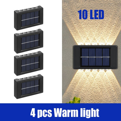 LED Solar Wall Lamp Outdoor Lamp