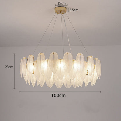 Nordic LED Chandeliers Luxury Gold Hanging Lamp