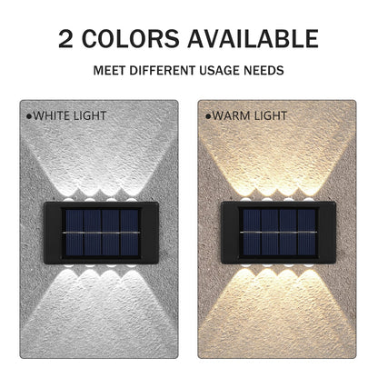 LED Solar Wall Lamp Outdoor Waterproof