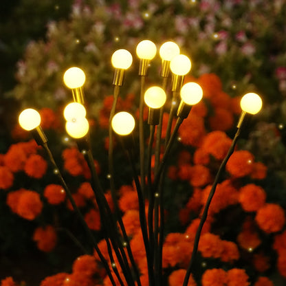 Waterproof LED firefly garden decoration