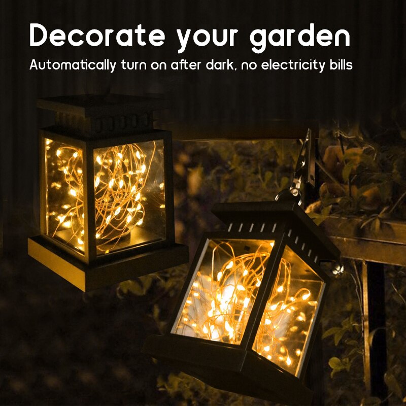 Solar Star Lantern Yard Decorations