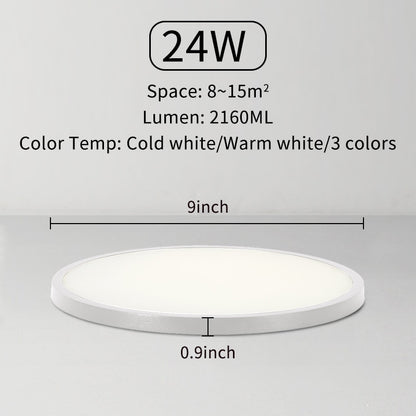 Large Ultrathin Brightness Dimmable LED Ceiling Lamps