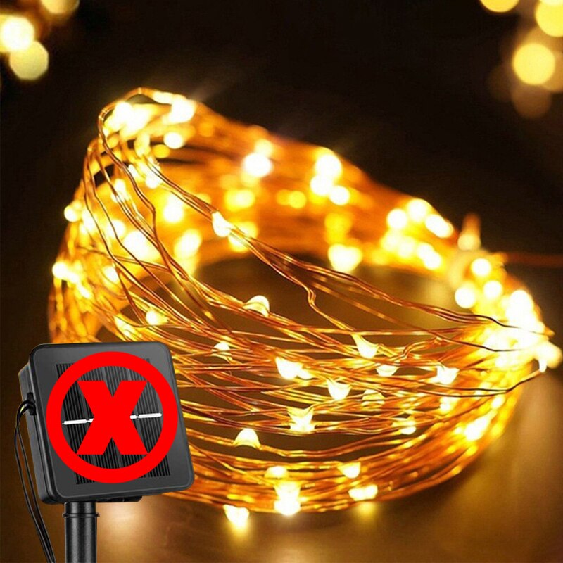 Solar String Lights Outdoor Decor