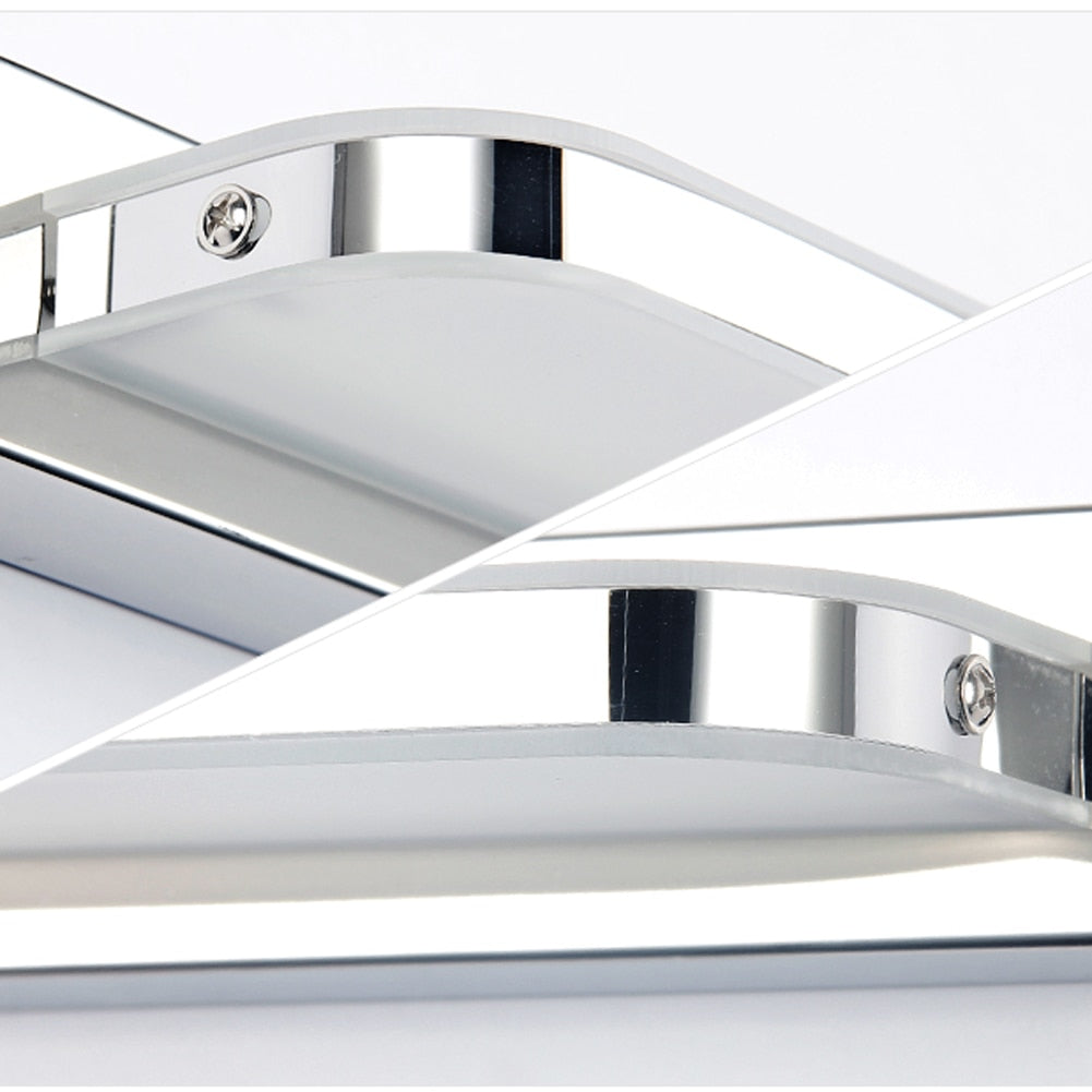 Light Stainless Steel LED Front Mirror