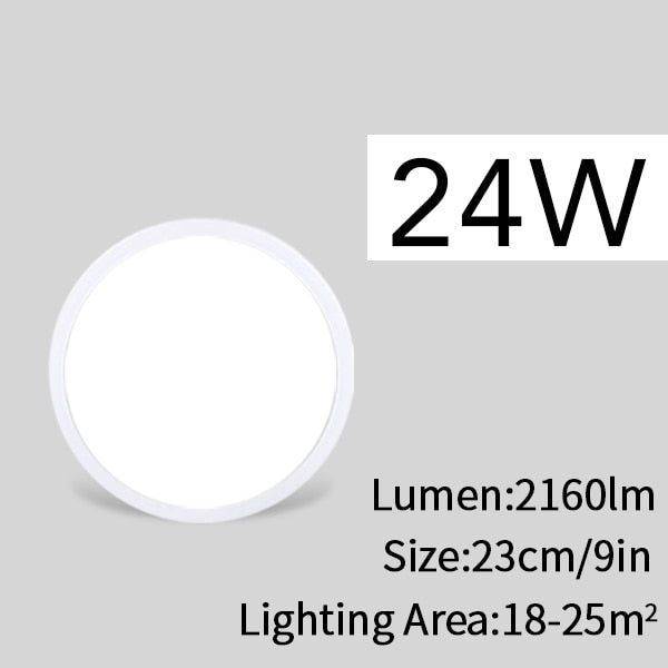 LED Ceiling Lamp Ultra-thin Cold White